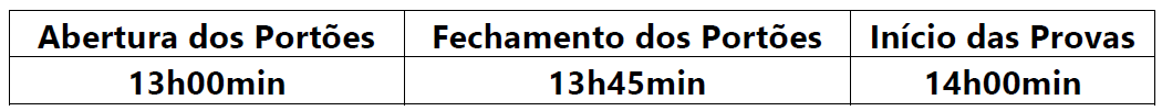 Horário das Provas do Concurso GCM Duque de Caxias RJ
