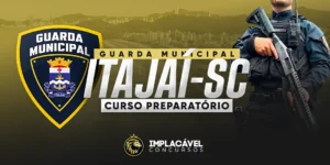 Concurso GCM Itajaí SC - Implacável Concursos
