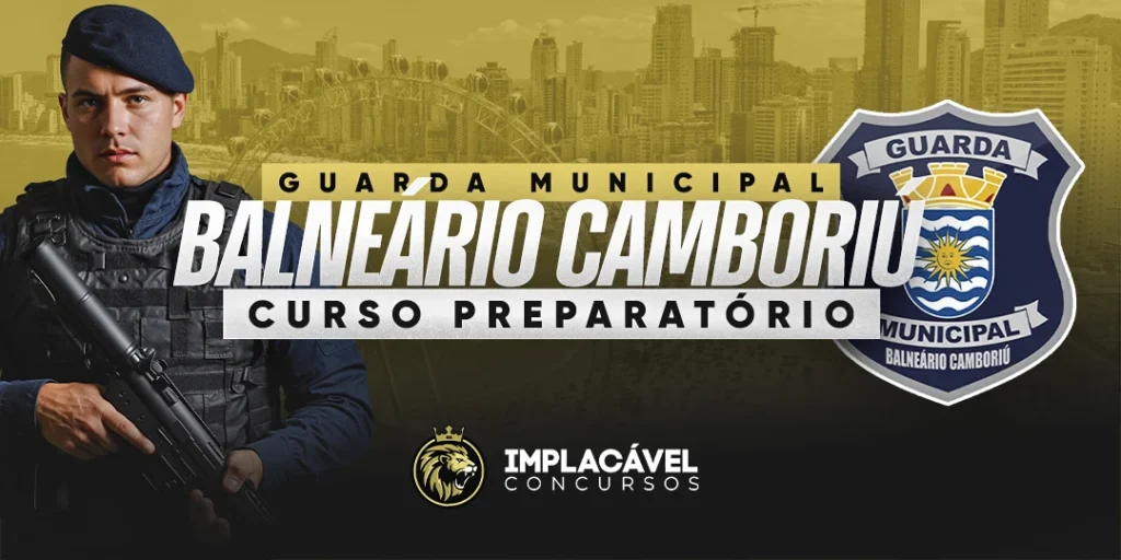 Curso GM Balneário Camboriú - Implacável Concursos