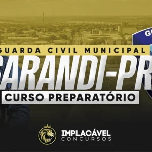 Curso GM Sarandi PR - Implacável Concursos