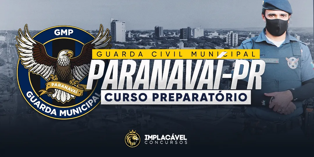 Curso GM Paranavaí PR - Implacável Concursos