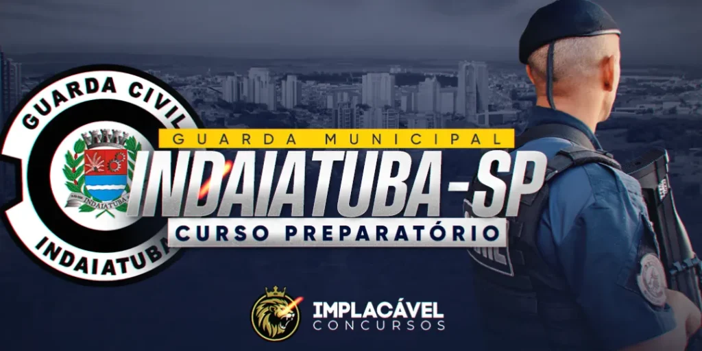 Curso GCM indaiatuba SP - Implacável Concursos