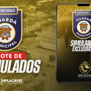 Combo De 3 Simulados - Guarda Municipal De Benevides-PA