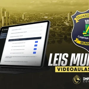 Combo De Legislação Municipal - Guarda Civil Municipal De Campina Grande-PB (VIP)