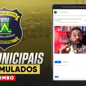 Combo Legislação Municipal + 3 Simulados - Guarda Civil Municipal de Campina Grande-PB (VIP)