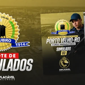 Combo De 3 Simulados - Guarda Municipal De Porto Velho-RO