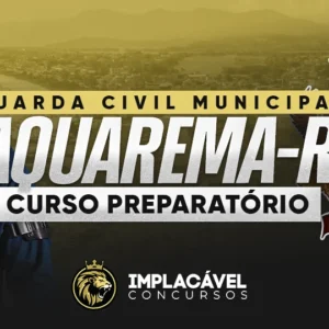 Curso Guarda Municipal de Saquarema-RJ