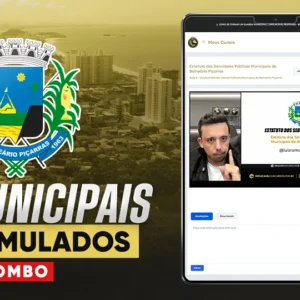 Combo Legislação Municipal + 5 Simulados - Guarda Municipal de Balneário Piçarras-SC (VIP)