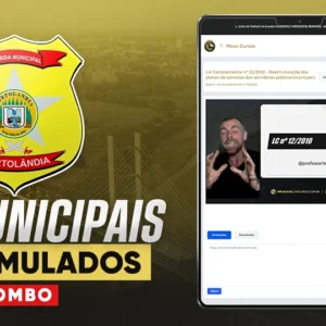 Combo Legislação Municipal + 3 Simulados - Guarda Municipal de Hortolândia-SP