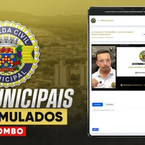 Combo Legislação Municipal + 3 Simulados - Guarda Civil Municipal de Itupeva-SP