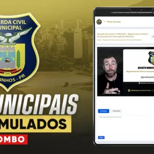 Combo Legislação Municipal + 3 Simulados - Guarda Civil Municipal de Matinhos-PR