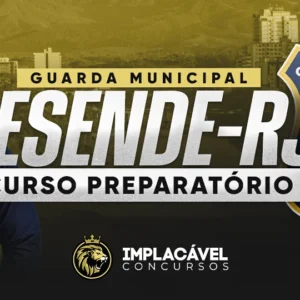 Curso Guarda Municipal de Resende-RJ (VIP)