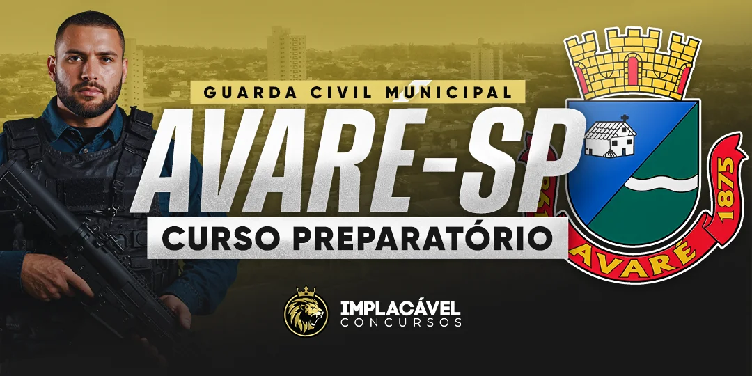 Curso Guarda Civil Municipal de Avaré-SP
