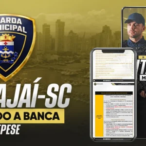 Mapeando a Banca FEPESE - Guarda Municipal de Itajaí-SC